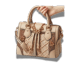 Elegant Faux Leather Handbag - Image 2